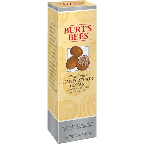 Burt's Bees Shea Butter Hand Repair Cream 3.2 Oz - Natural Moisturizer