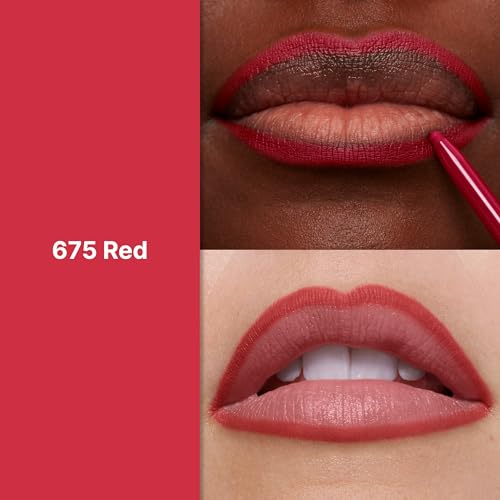 Revlon ColorStay Longwear Lip Liner 675 Red with Sharpener