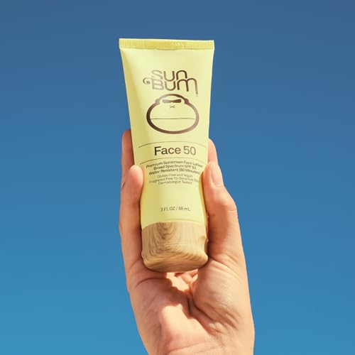 Sun Bum SPF 50 Face Sunscreen Lotion - Travel Size 3 oz
