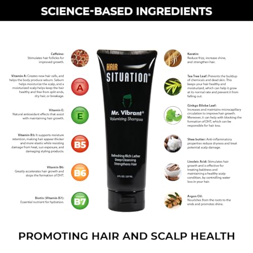 Mr. Dapper Matte Hair Gel & Vibrant Volumizing Shampoo Set