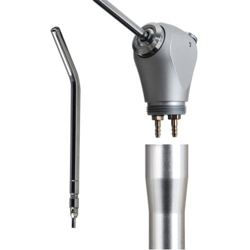 Easyinsmile Dental Air Water Syringe with 2 Nozzles - 3-Way Spray