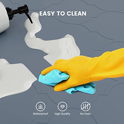 Waterproof Silicone Under Sink Mat 34" x 22" for Kitchen & Bathroom