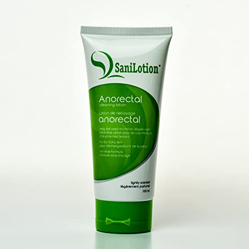 Sanilotion Hygienic Cleansing Lotion 100ml - No-Rinse Anal & Personal Hygiene