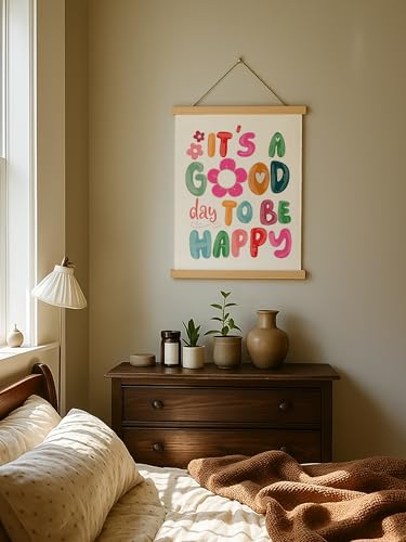 Inspirational Canvas Wall Art - Positive Quote Framed Print 12x16