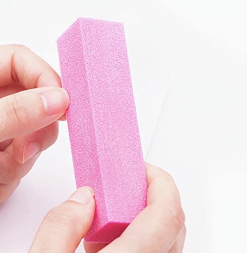 10 Pcs Medium Grit Nail Buffer Block Set for Acrylic & Natural Nails