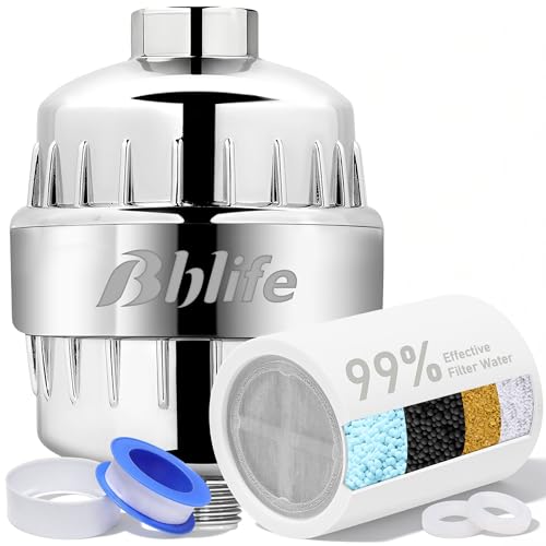 BBLIFE Shower Filter for Hard Water with NSF-Certified KDF