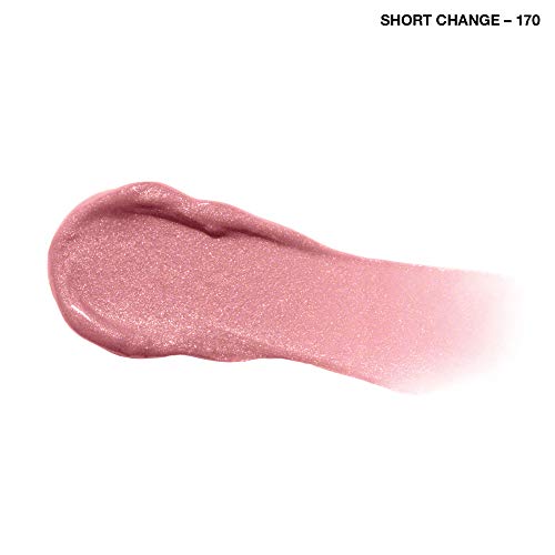 COVERGIRL Exhibitionist Lip Gloss Short Change 6 Fl Oz - High-Gloss, Moisturizing Pink Lip Shine