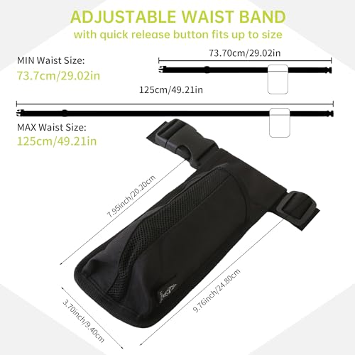 Massage Oil Bottle Holster Belt for Therapists - Adjustable & Durable
