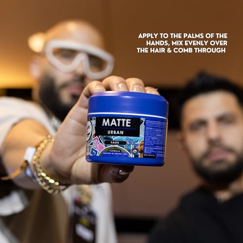 Rolda Matte Hair Paste for Men - Medium Hold Styling Clay, 5.29 fl oz
