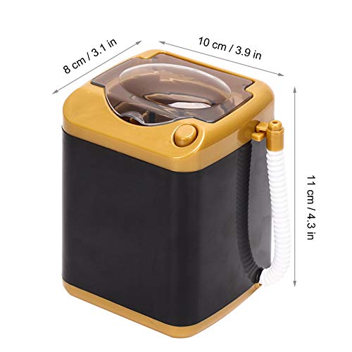 Sonew Mini Makeup Tool Washing Machine - Gold Cosmetic Cleaner
