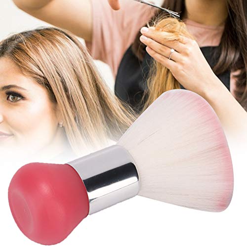 Luatoxry Pink Barber Neck Duster Brush for Hair Cutting & Shaving