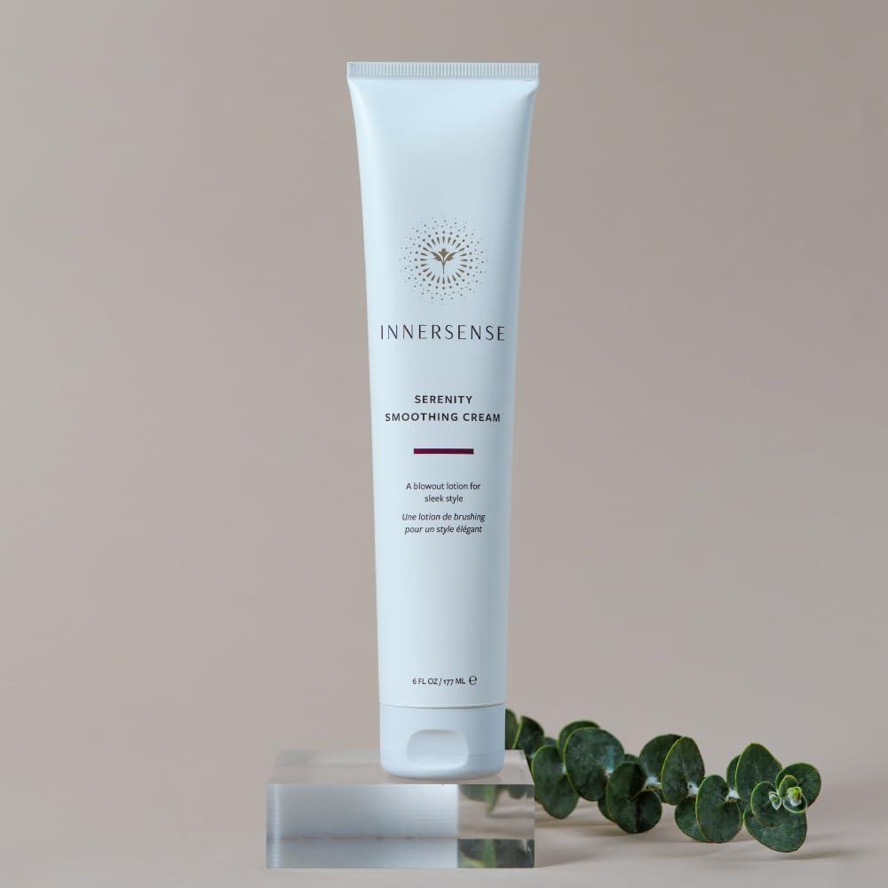 Innersense Organic Beauty - Natural Serenity Smoothing Hair Cream | Non-Toxic, Cruelty-Free Haircare (6 oz | 177 ml)