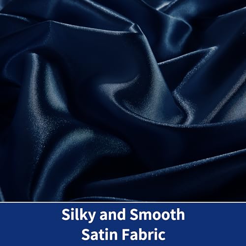 HOMBYS Satin Pillowcase for Cube Pillow - 12x24x5.5 Inches
