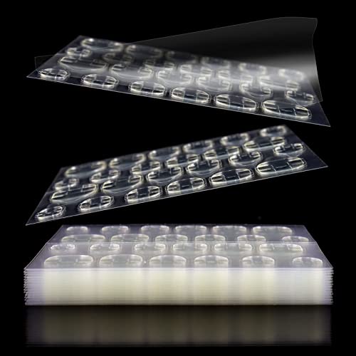 Allstarry 360pcs Double-Sided Nail Adhesive Tabs - Waterproof & Flexible