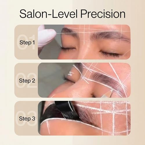 Professional Brow Mapping String Kit – 30m Pre-Inked String & Tools
