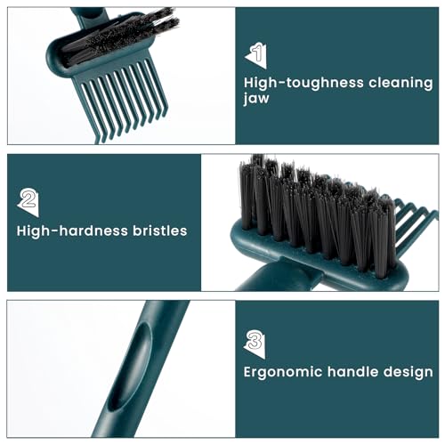2-in-1 Brush Cleaner Tool for Hair & Comb - Portable & Effective