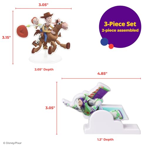 Disney Pixar Toy Story Cake Topper Set | Woody, Buzz Lightyear & Jessie
