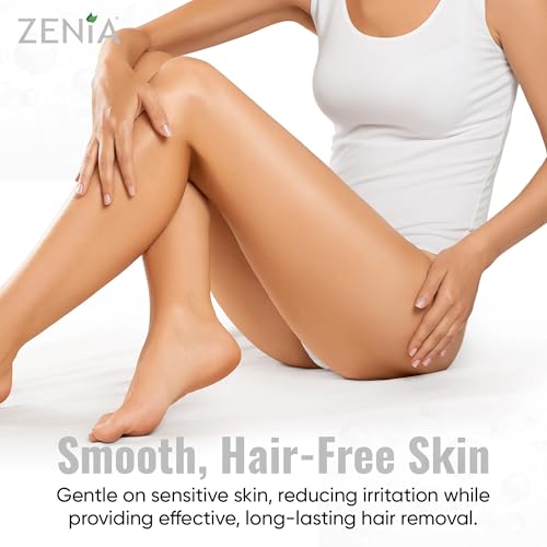 Zenia Zinc Oxide Wax for Sensitive Skin - 14oz Soft Hair Removal Wax