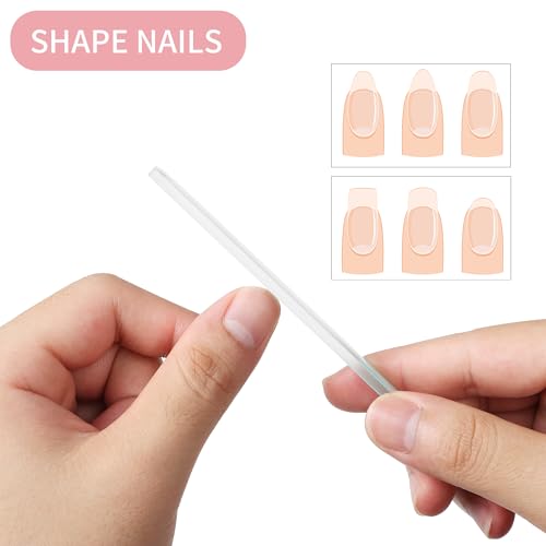 ToNewBe Nano Glass Nail Shiner Kit 3-in-1 Nail Buffer Shaping Polishing File