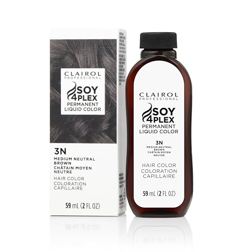 Clairol Professional Permanent Liquid Hair Color - Medium Neutral Brown 3N