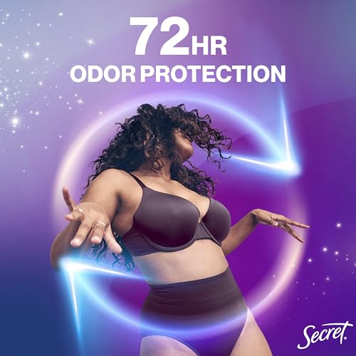 Secret Whole Body Deodorant Stick for Women, Unscented, Aluminum Free, 72HR Protection - 2.4 oz