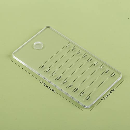 Acrylic Eyelash Extension Pallet - Grafting Organizer Tray