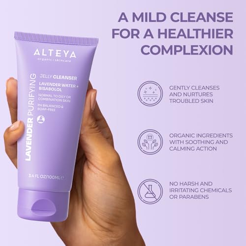 Alteya Organic Lavender Jelly Cleanser with Bisabolol 3.4 fl oz
