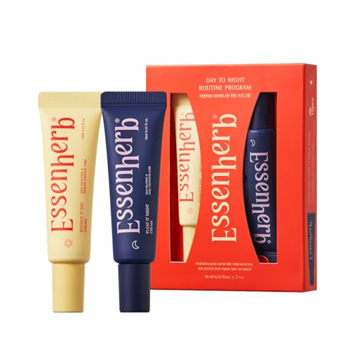 Essenherb Day to Night Mini Skincare Set - Retinol & Ceramide Travel Kit