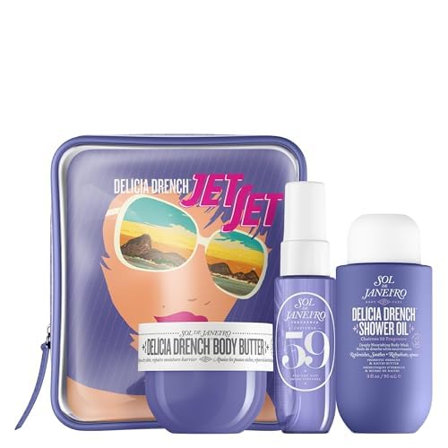 Travel Shower Kit - Sol de Janeiro Jet Set | Perfect for On-the-Go Hydration and Refreshment