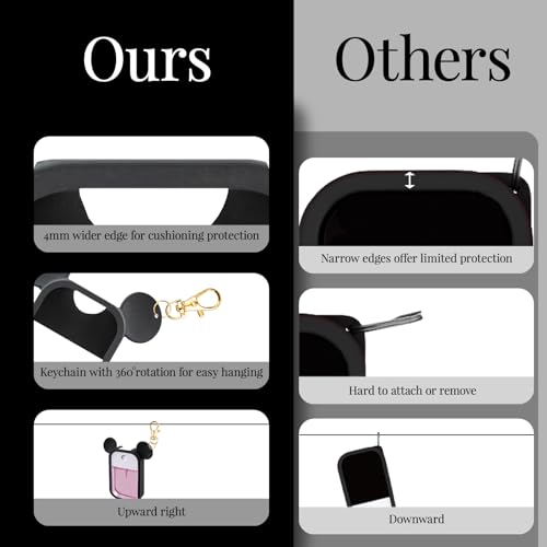 TERPINK Silicone Case for Touchland Spray - Mouse Design with Keychain