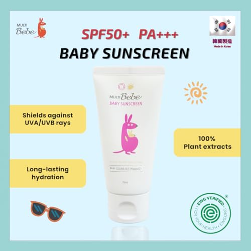 Multi-Bebe Baby Sunscreen SPF 50+ PA+++ - 2.4 fl oz