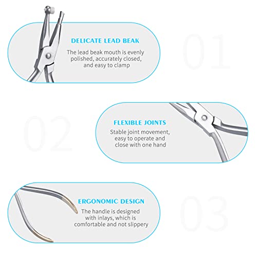 Orthodontic Adhesive Remover Pliers Dental Bonding & Cement Removal Tool