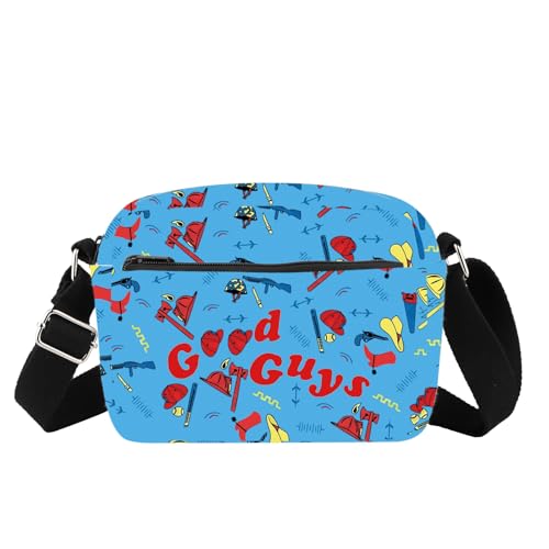 Horror Movie Inspired Canvas Crossbody Bag for Fans