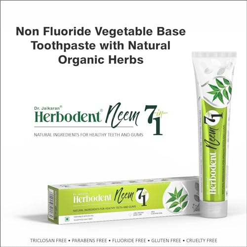 Herbodent Neem 7 in 1 Toothpaste with Xylitol - 6.53oz