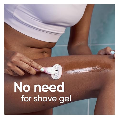 Gillette Venus ComfortGlide Women's Razor with White Tea Gel Bars