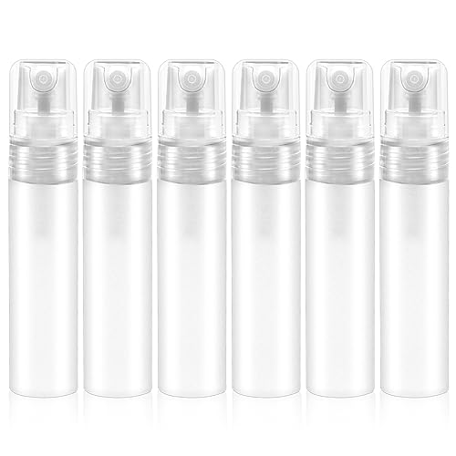 6 Pack 5ml Refillable Mini Spray Bottles for Travel & Perfume