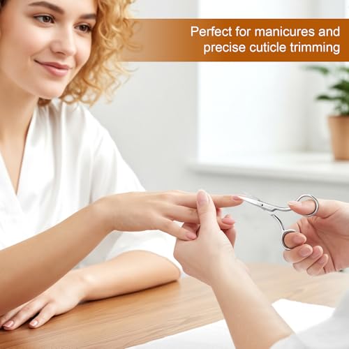 Facial Hair Grooming Scissors Set for Men & Women - 2 Pcs