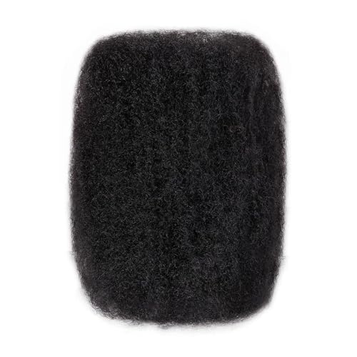 Vlliyava 10-Inch Afro Kinky Bulk Human Hair for Braiding & Locs (30g)