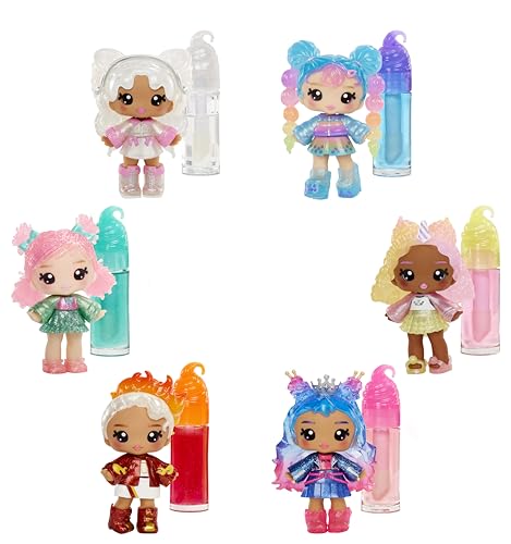 Yummiland Lip Gloss Doll - Amber Cinnamon DIY Kit for Ages 4+