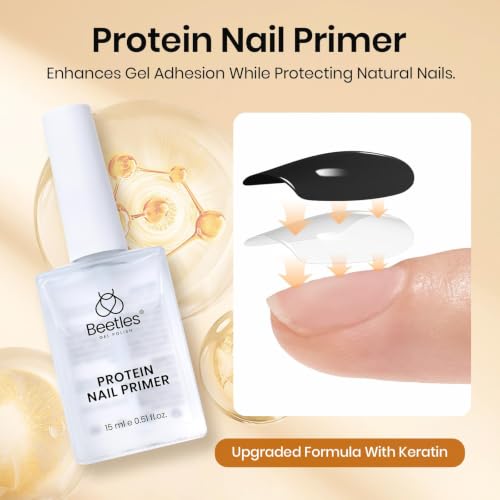 Beetles Q-Clear-6 Gel Base and Top Coat Set | 6 Pcs 15ml