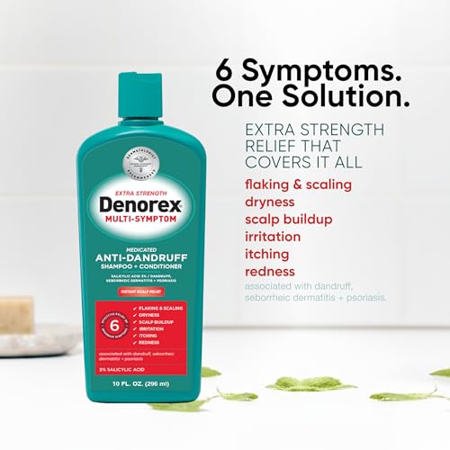 Denorex Extra Strength Anti-Dandruff Shampoo & Conditioner, 10 oz