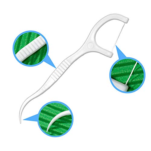 Sedrick Micro Dental Floss Picks - 50 Count, Individually Wrapped