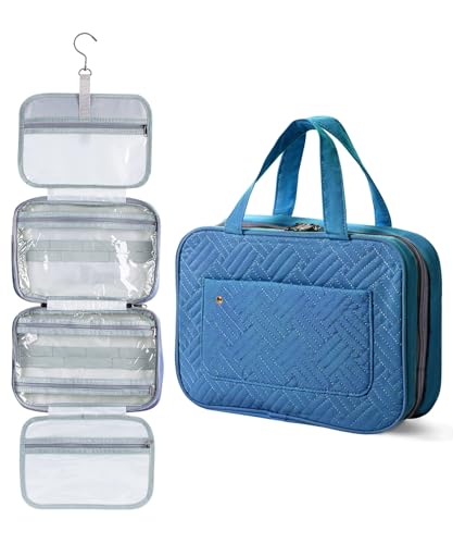 Ms. Pen Water-Resistant Travel Toiletry Bag Organizer with Hook