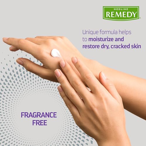 Medline Remedy Specialized Moisturizing Body Cream, 1.5% Dimethicone, 16 oz