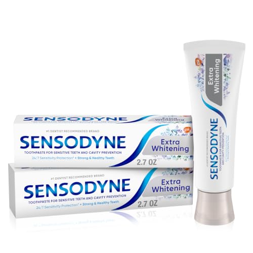 Sensodyne Extra Whitening Toothpaste for Sensitive Teeth - 2 Pack