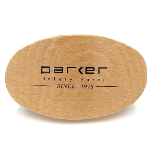 Parker Natural Boar Bristle Military-Style Hair & Beard Brush