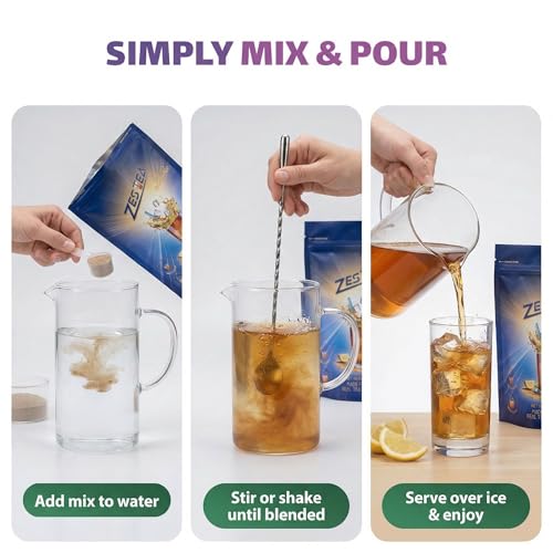 Zestea Unsweetened Iced Tea Mix - 3oz, Makes 35 Quarts