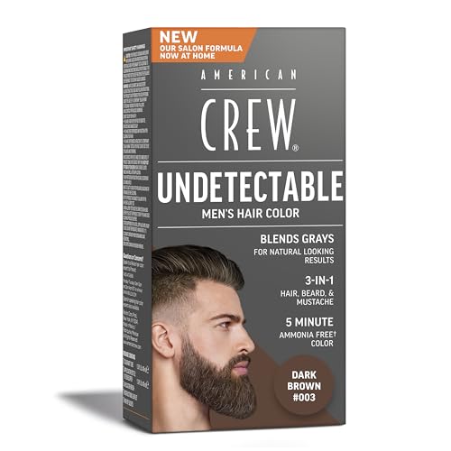 American Crew Undetectable Men's Hair Color - Dark Brown, 1 Pack