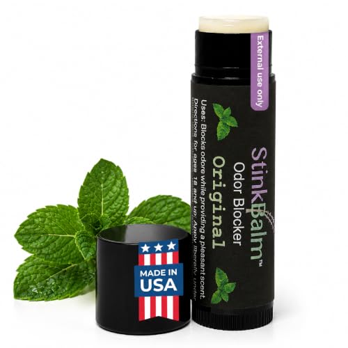 StinkBalm Original Mint & Menthol Under-Nose Odor Masking Balm