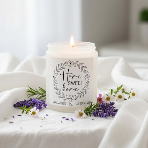Lavender Scented Candle for Housewarming Gifts | Eco-Friendly & Relaxing